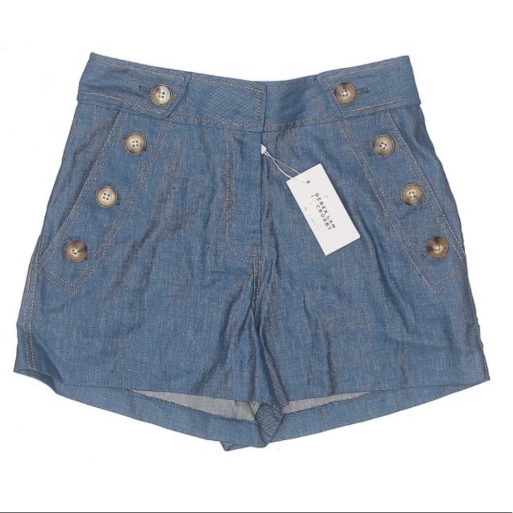 10 Crosby Derek Lam Denim High Waisted Shorts